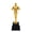 22CM, variant on 19cm/22cm/24cm Height Trophies Replicas Plastic Construction Golden Plated Award Statue For School Event And Decorations
