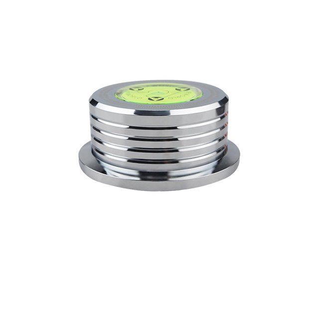 For Turntable Vinyl Disc Stabilizer 50 Hz Vinyl Disc Recording Aluminum Weight Elimination Vibration Recorder Alloy ,Easy to Set Up