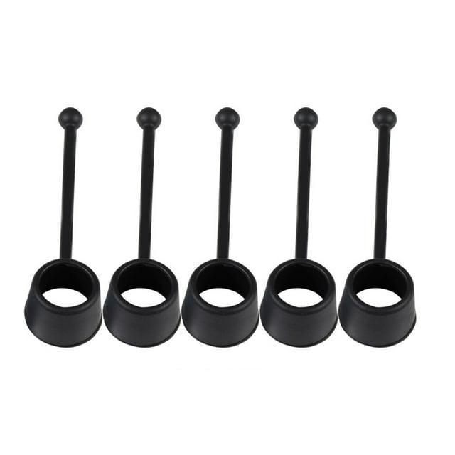 CSChome Exerciseur de Doigts 5 Pcs 10/20/40/60/75LB Pince à Doigts Haute Élasticité Design Ergonomique Prise Confortable Exerciseur de Doigts Silicone Flexion de Doigts