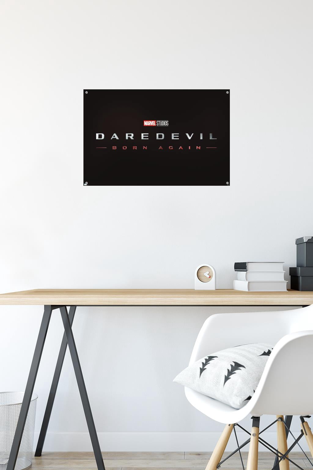 Marvel Daredevil: Born Again - Logo Wall Poster with Push Pins, 14.725" x 22.375"