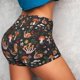 thumbnail image 4 of Balery Mushroom With Snails Pantalones cortos de entrenamiento estampados para mujer, sin costuras, ajustados, para gimnasio, yoga, correr, deportes, ejercicio activo, fitness.-XX-Large, 4 of 8