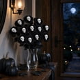 thumbnail image 2 of Hvmvliv Halloween Artificial Rose Branches with Mini Skull Ornaments for Vase Fillers Home Table Mantel Scary Decor, 2 of 7