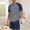 Navy, variant on mihongmao Summer Comfy Pajams Mens 2 Piece Outfits Tshirts and Sweat Shorts Men's Pajama Set Sleepwear Dry Short Sleeve Shirts Shorts Soft Comfy Sleep Sets Black 4X