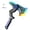 A, variant on Dual Form Catapult Laser Sword Decoration, Light up and Flashing Plastic Fantasy Weapon Toy, Cool Transformable Sword Axe for Role Play, Party and Interactive Outdoor Play