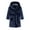 Blue, variant on Boys Girls Hooded Robe 2-12Y Soft Fleece Cartoon Bathrobe Toddler Fuzzy Robe