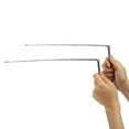 thumbnail image 1 of 1 Paire de Laiton Détecteur d'Objets Perdus Eau Radiesthésie Divining Rods, 1 of 5