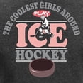 thumbnail image 3 of CafePress - Coolest Girls Play Hockey Women's Long Sleeve Dark - Women's Long Sleeve Graphic Tee Casual Fit, 3 of 4
