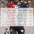 thumbnail image 3 of Gamivast Patriotic American Flag for Men T Shirt Vintage Vertical Painted Graphic Short Sleeve Crewneck Casual Fit Summer Independence Day Holiday Shirts Tops Tees, 3 of 5