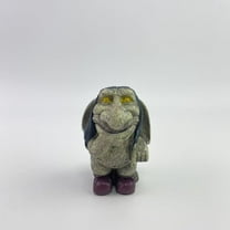 viainfog Figurines of resin,Gray Thinking Gnome Troll Sculpture, Garden Statue Decor for Outdoor Patio Halloween, Christmas Decorations, Parties and Events