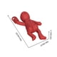 thumbnail image 2 of Creatives Stationery Silicones Penholder Bookbag Pendant Key Chain Interesting Humanoid Penholder, 2 of 9