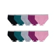 thumbnail image 6 of Fit for Me by Fruit of the Loom Women's Plus Size Hi-Cut Underwear, 10 Pack, 6 of 7