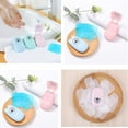 thumbnail image 3 of QJUHUNG 5 Pack Paper Soap Sheets Portable Soap Sheets Portable Hand Washing Paper Portable Disposal Travel Scented Bath Slice Sheet Foaming Paper Soap Confetti Slide Flakes for Hand Soap, 3 of 6
