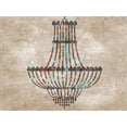thumbnail image 2 of Phillip, Jamie 14x12 Black Ornate Wood Framed with Double Matting Museum Art Print Titled - Chandelier 2, 2 of 4