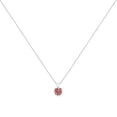 thumbnail image 2 of 10K White Gold 1/2 Cttw 4 Prong Set Lab Grown Pink Diamond Solitaire 18" Pendant Necklace (Pink Color, VVS2-VS1 Clarity), 2 of 7