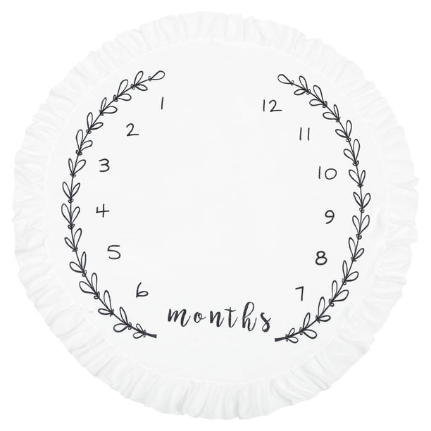 Fondo para fotos de bebé, manta de hitos mensuales, accesorio decorativo para fotos de recién nacidos