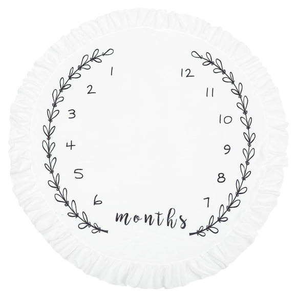 KAKOWELY Fondo para fotos de bebé, manta de hitos mensuales, accesorio decorativo para fotos de recién nacidos