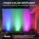 thumbnail image 2 of Focos solares InnoGear, paquete de 4, rojo, verde, azul y morado, 2 of 7