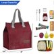 thumbnail image 2 of 1pcs Lunch Bags, Reusable Insulated Leakproof Lunch Box Tote Bag, Cool Bags, Thermal Cooler Bag For Work School Picnic Travel, 2 of 5