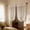 White-BS/BS, variant on Double Layer Floral Lace Sheer Blackout Draw Back Curtain Rod Pocket Window Valance for Bedroom Living Room Kitchen Small Window