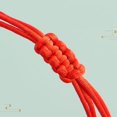 thumbnail image 3 of Xiao Hua Juego de 8 pulseras de hilo rojo para parejas: regalo perfecto para relaciones a distancia. Pulsera de hilo rojo con dijes de protección rojos. Pulseras rojas a juego para mujer., 3 of 5