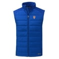 thumbnail image 2 of Men's Cutter & Buck Royal New York Mets Evoke Hybrid Eco Softshell Recycled Full-Zip Vest, 2 of 3