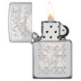 thumbnail image 6 of Zippo Mask 2020 Design High Polish Chrome Pocket Lighter, 6 of 7