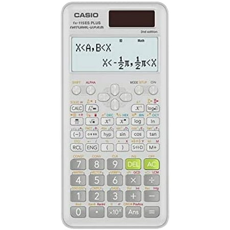Casio fx-115ESPLUS2 2nd Edition  Advanced Scientific Calculator Casio fx-115ESPLUS2 2nd Edition  Advanced Scientific Calculator Advanced scientific calculator features Natural Textbook Display technology to show your mathematical expressions exactly as they appear in the textbook. Protective hard case keeps the calcu
