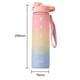 thumbnail image 3 of Botella De Agua Botella de agua deportiva de 1000 ml con marcador de tiempo Copas de fitness al aire libre (rosa) Likrtyny Accesorios para bicicletas, 3 of 3