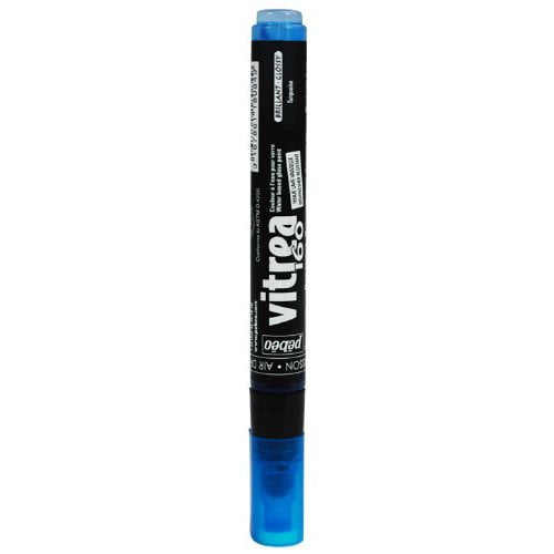 PEBEO 118084 VITREA 160 Marqueur Brillant TURQUOISE