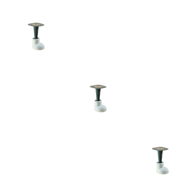 Scienceny Tope de puerta Montado Protector de pared Autoadhesivo Sin perforaciones Tope de puerta extraíble Plástico Oficina Parachoques de seguridad Type1 NO1 Scienceny CBP316725