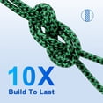 thumbnail image 7 of USB C Cable,USB a to USB C Cable 6ft 3Pack FiveBox Nylon Braided Right Angle Fast USB C Charging Cord Type C Charger Cord for Samsung,Black Green, 7 of 7