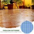 thumbnail image 3 of 4pcs Plastic Outdoor Patio Flooring Interlocking Patio Tiles Interlocking Outdoor Tiles, 3 of 8