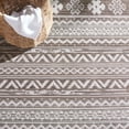 thumbnail image 4 of Safavieh Havana Finn Geometric Indoor/Outdoor Area Rug, Light Brown/Ivory, 5'5" x 7'7", 4 of 9