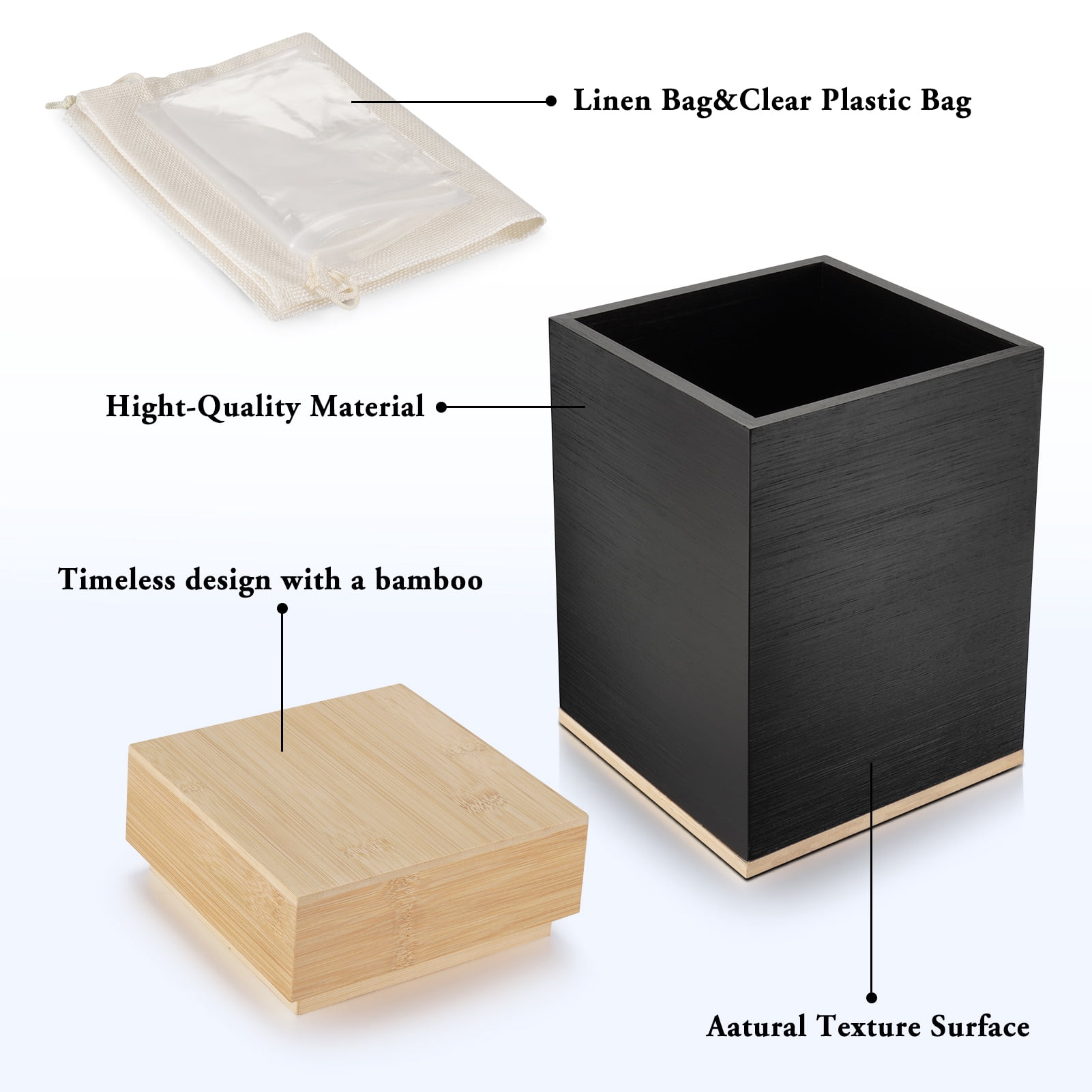 Handcrafted Wood Urn for Ashes - Adult Large Cremation Urn for Men Women - Memorial Keepsake Box for Human Ashes - Elegant Funeral Keepsake