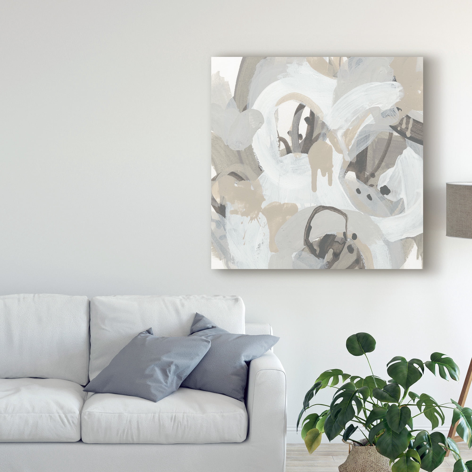 Trademark Fine Art 'Oscillate I' Canvas Art by June Erica Vess