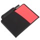 thumbnail image 3 of KAKOWELY 1 juego de tarjetas de árbitro de fútbol duraderas rojas y amarillas con un práctico cuaderno y lápiz para todos los niveles de juego y diversos escenarios deportivos., 3 of 5