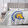 thumbnail image 4 of San Jose State University Fleece Blanket, Very Soft Microfiber Flannel Blanket for Couch Warm and Cozy for All Seasons, 4 of 6