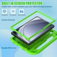 thumbnail image 4 of BMOUO Kids Case for Samsung Galaxy Tab A11+ Plus 11” 2026/A9+ Plus 11 Inch 2023, with Screen Protector, Shockproof Lightweight Stand Handle Samsung Galaxy Tab A11 Plus/A9 Plus Case for Kids, Green, 4 of 8