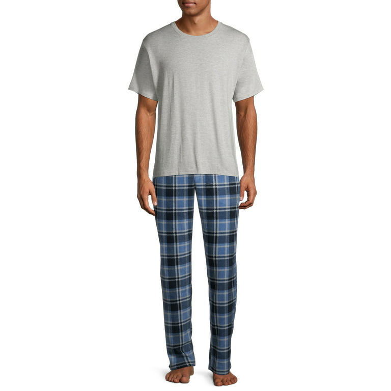 Hanes Men's and Big Men's Cozy Micro Fleece Pajama Pants - Walmart.com