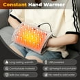 thumbnail image 4 of USB Powered Portable Hand Warmer Fast Heating Pad Constant Temperature Warmer Pouch Waterless Heated Bag Ideal Winter For Everyone, 4 of 6