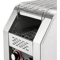 thumbnail image 5 of Miumaeov 150 Slices / Hour Commercial Conveyor Toaster,Heavy Duty Electric Industrial Toasters, 1300W Stainless Steel Countertop Restaurant Equipment for Bun Bagel Bread Baked Food, 5 of 9