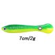 thumbnail image 2 of Pesca 5 uds locha luminosa 7cm 2g señuelos que se hunden cebo de pesca suave Artificial (D) Ehuebsd Para Estrenar, 2 of 7