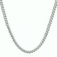 thumbnail image 6 of 18"-30" Mens Stainless Steel 6mm Franco Box Curb Link Chain Male Necklace, 6 of 9