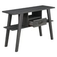 thumbnail image 4 of Newport Mike W  Console Table with Drawer, Weathered Gray, 4 of 5