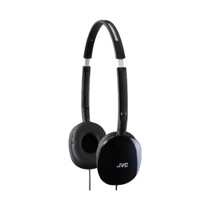 JVC HA-S160 FLATS Headphone - Stereo - Black - Wired - 32 Ohm - 12 Hz 24 kHz - Gold Plated - Over-the-head - Binaural - Semi-open - 3.93 ft (Best Semi Open Headphones)