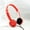 Red, variant on Electronics Rucky Comfortable Children's Headphones-Children's Foldable In-Ear Headphones Red One Size