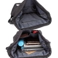 thumbnail image 3 of KAUKKO Cordón Deportes Mochila Gimnasio Yoga Bolsa Hombro Mochila para Hombres y Mujeres KAUKKO  K1031-Black(2pc), 3 of 5