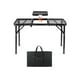 thumbnail image 4 of Mesa de parrilla plegable, mesa de camping portátil con bolsa de almacenamiento, muebles de exterior M, 4 of 9