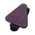 thumbnail image 1 of Soporte para gafas de sol con visera de coche Unique Bargains / Clip magnético para coche SUV camión / Organizador de visera de cuero PU / 1 Pc Rosa, 1 of 7