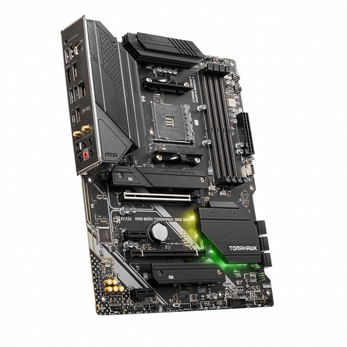 MSI MAG B550 Tomahawk MAX WiFi Gaming Motherboard, AMD AM4, DDR4